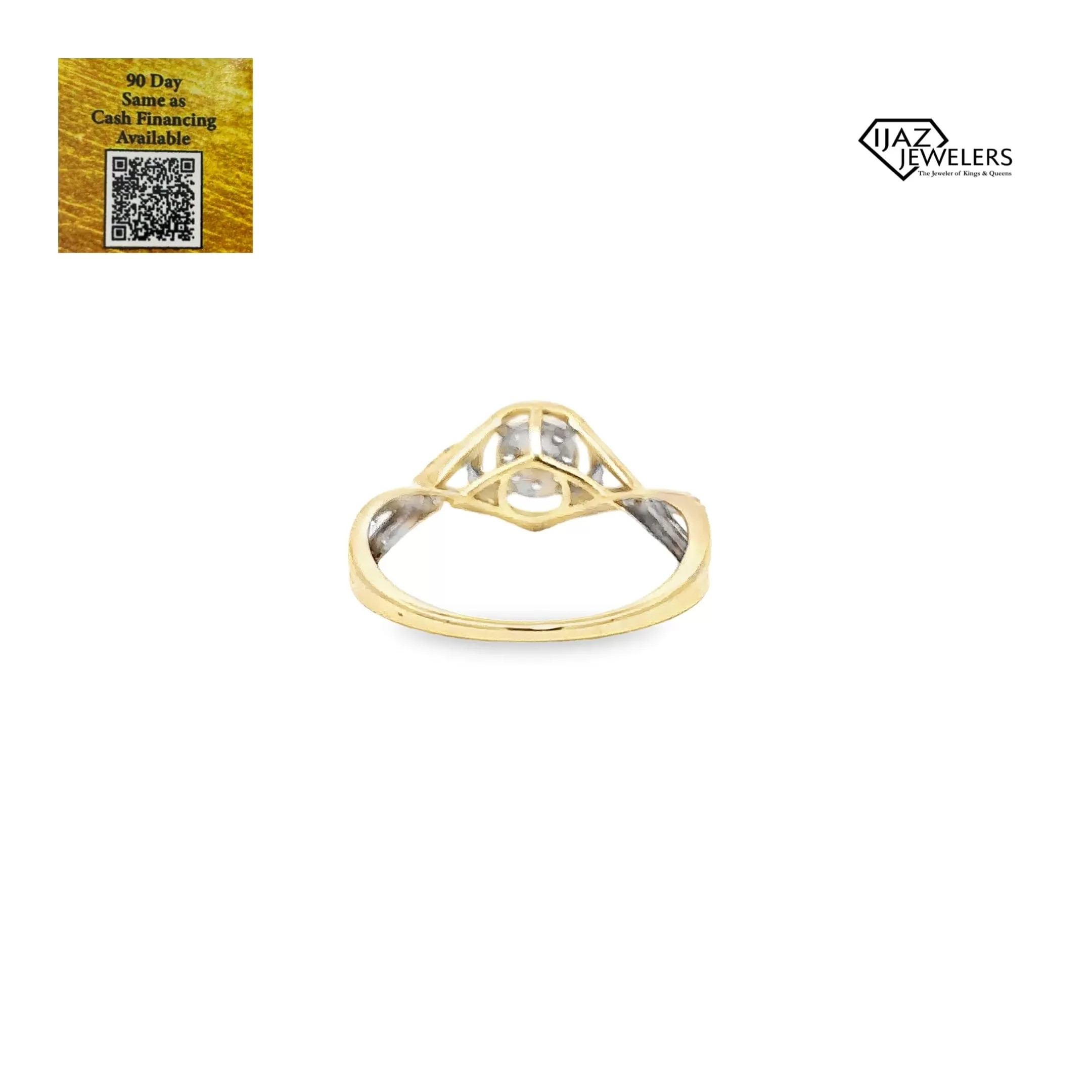 10K Gold 0.13 CTW Diamond Ladies Ring