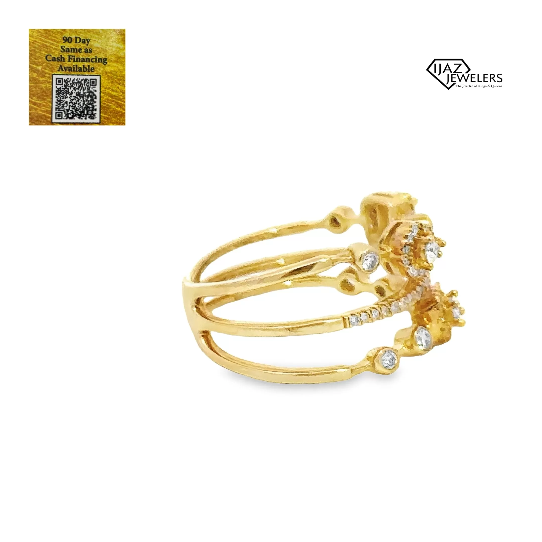 14K Gold 0.42 CTW Diamond Ring