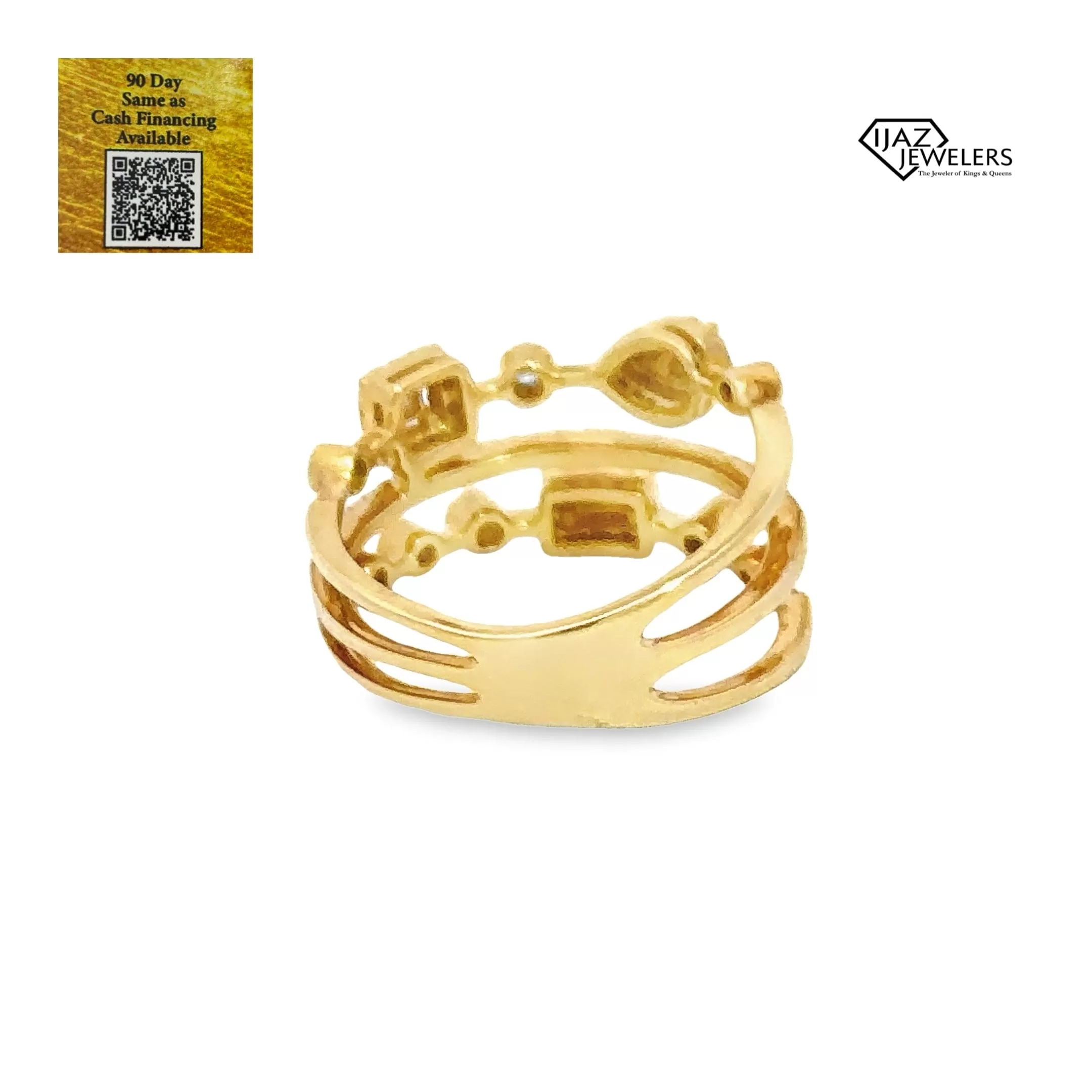 14K Gold 0.42 CTW Diamond Ring