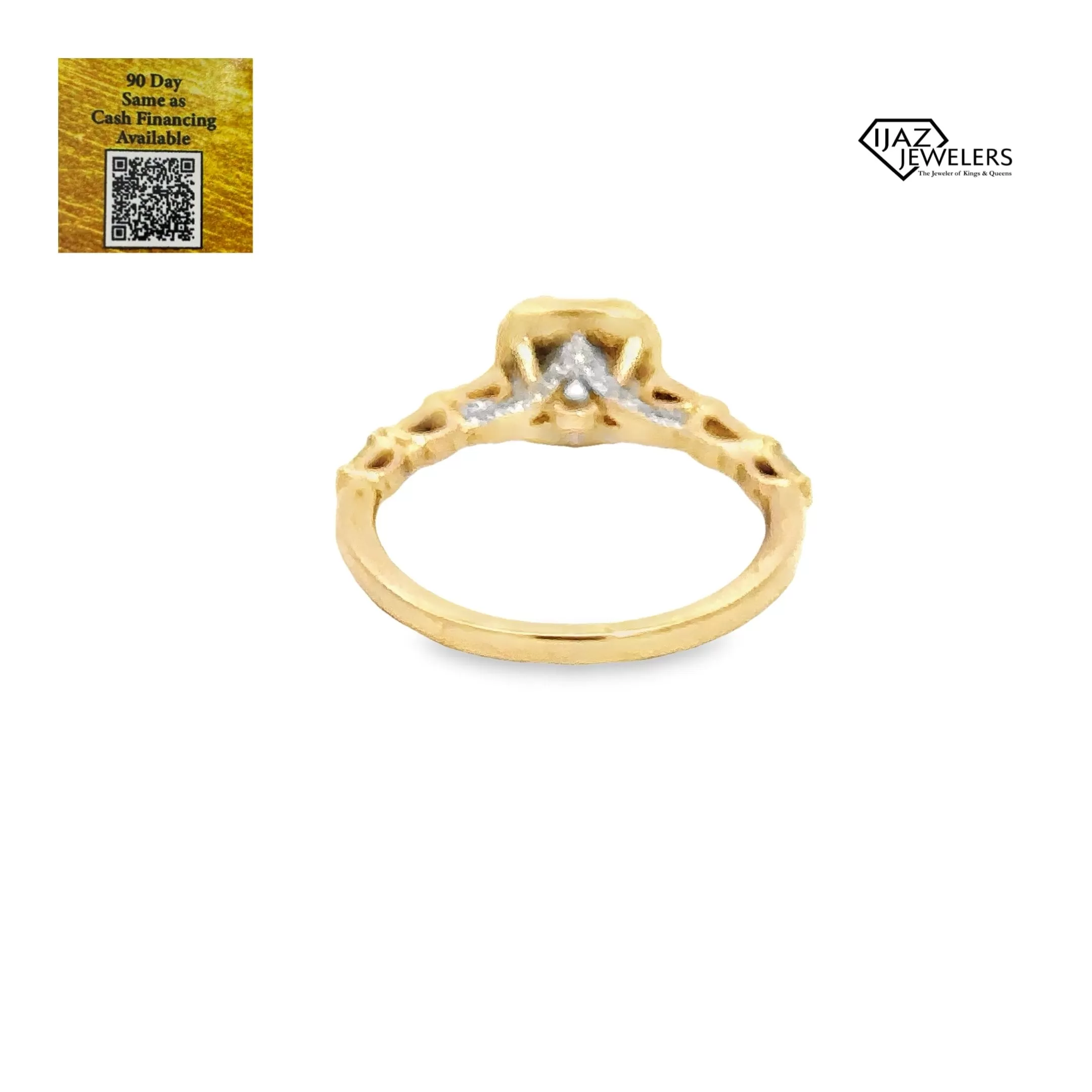 14K Gold 0.90 CTW Diamond Ladies Ring