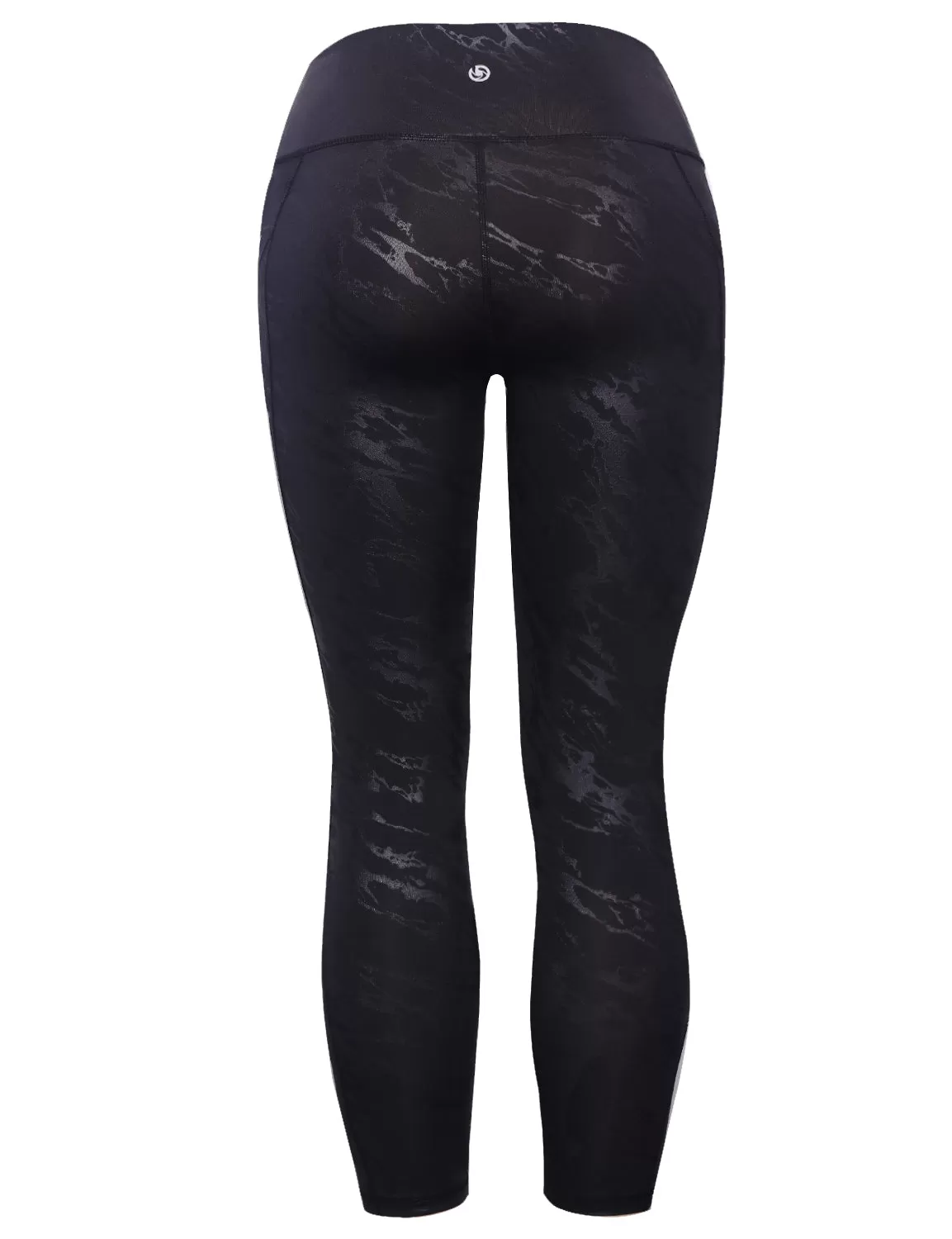 22" inseam 3D Printed Yoga Pants PAINT