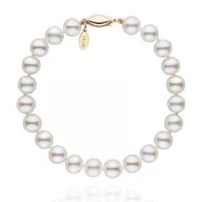 7.5-8.0 mm White Freshadama Pearl Bracelet