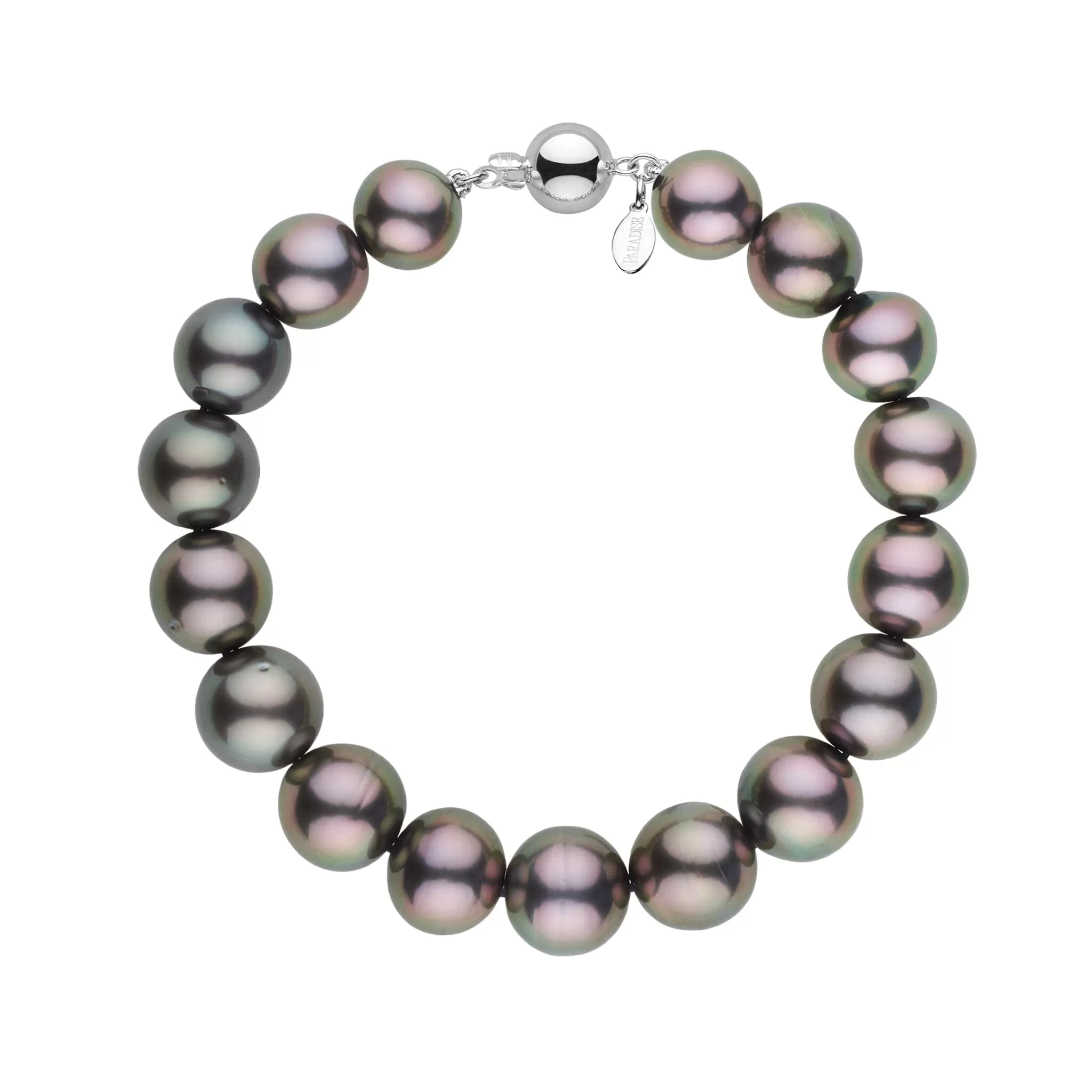 8.7-10.2 mm AA /AAA Tahitian Round Pearl Bracelet