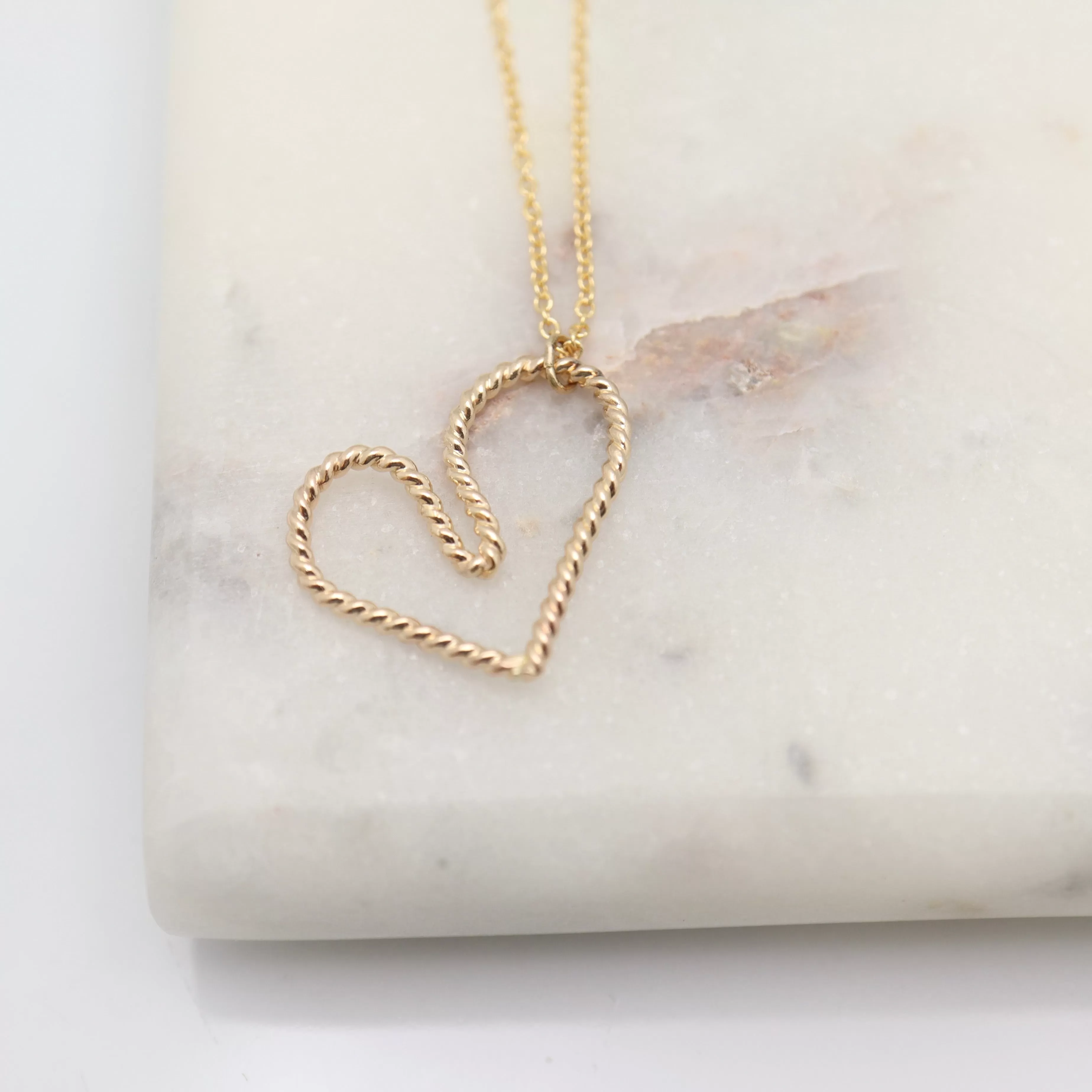 ADORE Gold Heart Necklace