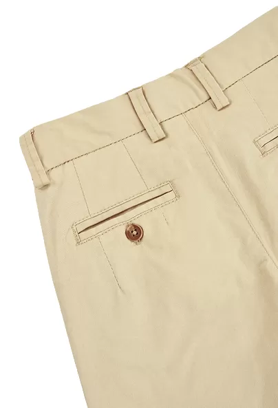 Boboli children's and boy's trousers in elastic satin 736365-7389 camel