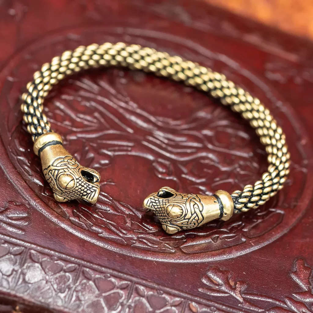 Bronze Dragon Oseberg Arm Ring