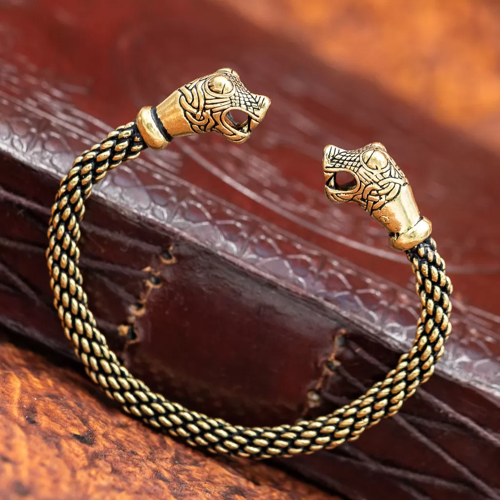 Bronze Dragon Oseberg Arm Ring