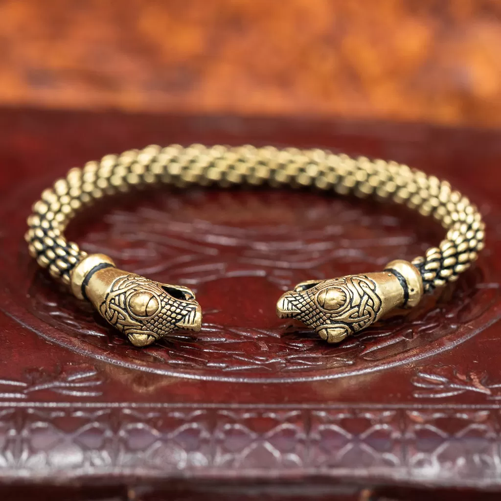 Bronze Dragon Oseberg Arm Ring