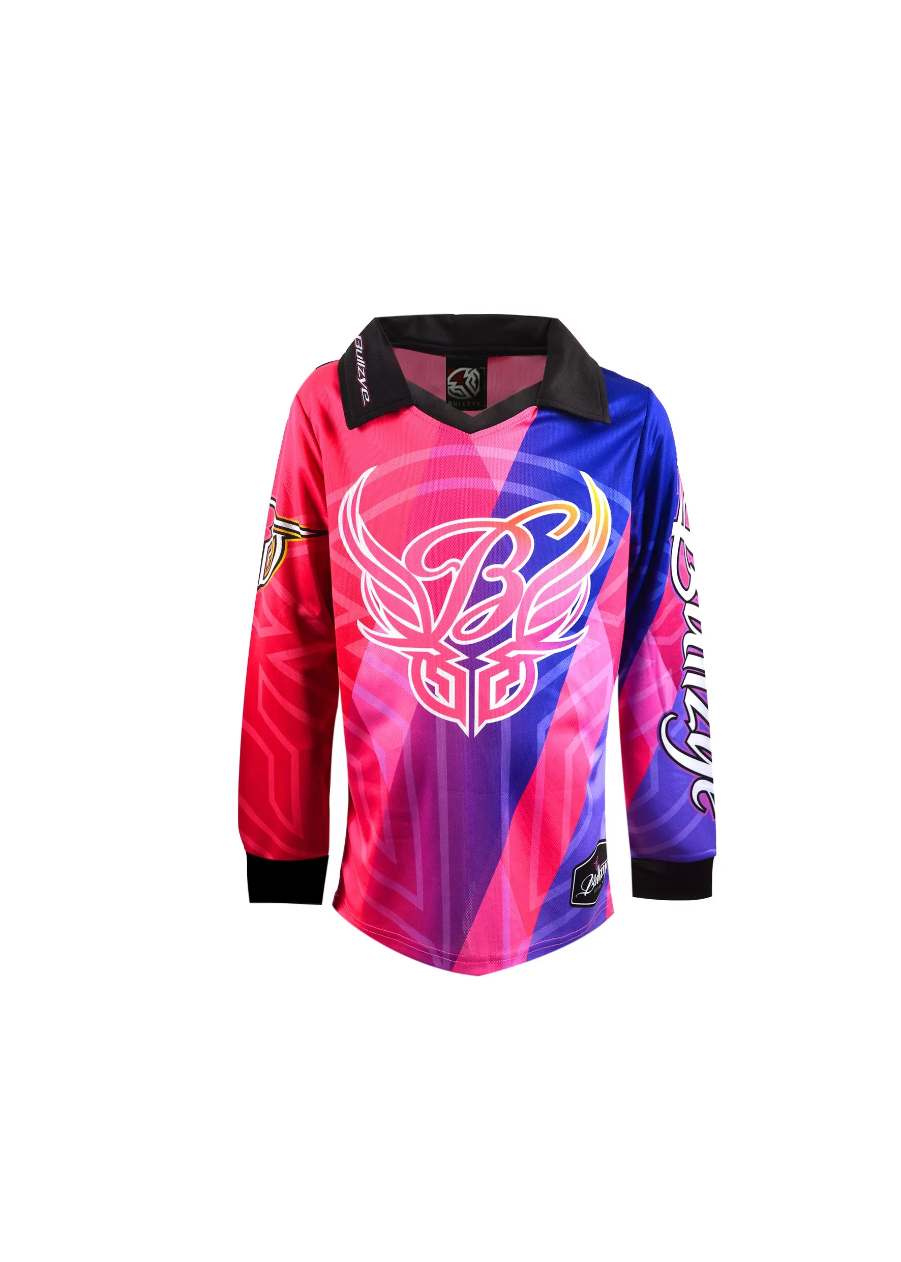 Bullzye Girls Wild Wings L/S Fishing Tee - Pink - B1S5500132 - ON SALE