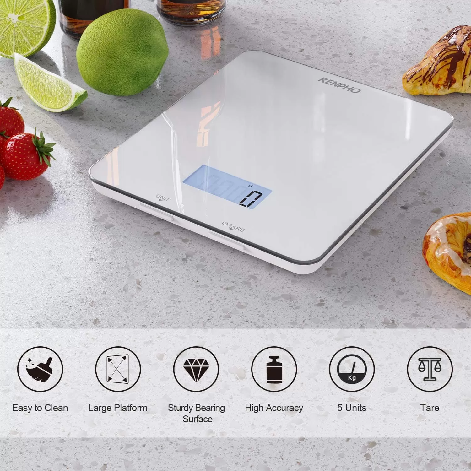 Bundle (Calibra 1 Smart Nutrition Scale and Elis 1 Smart Body Scale)