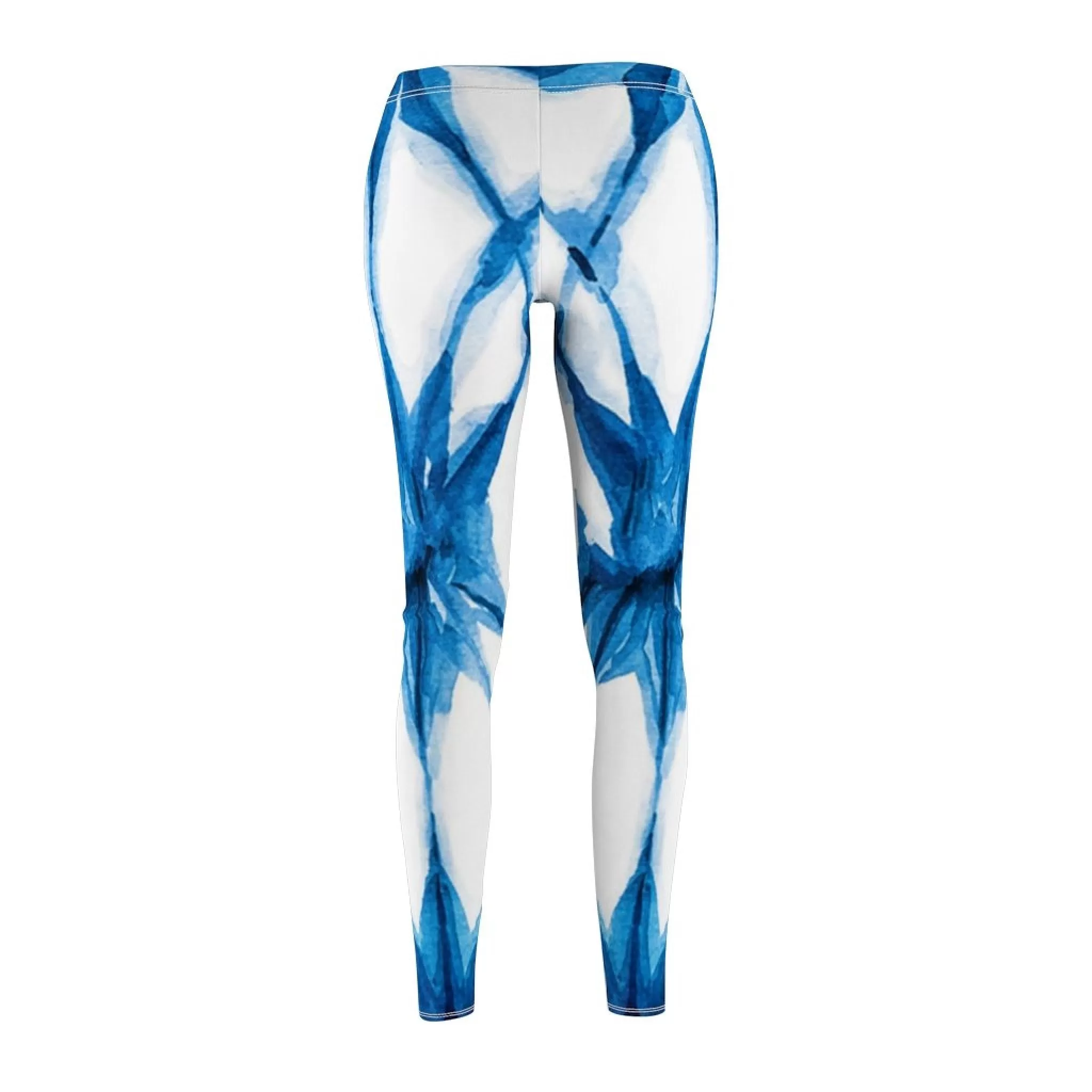 Bynelo Tie Dye Stripy Women's Casual Leggings