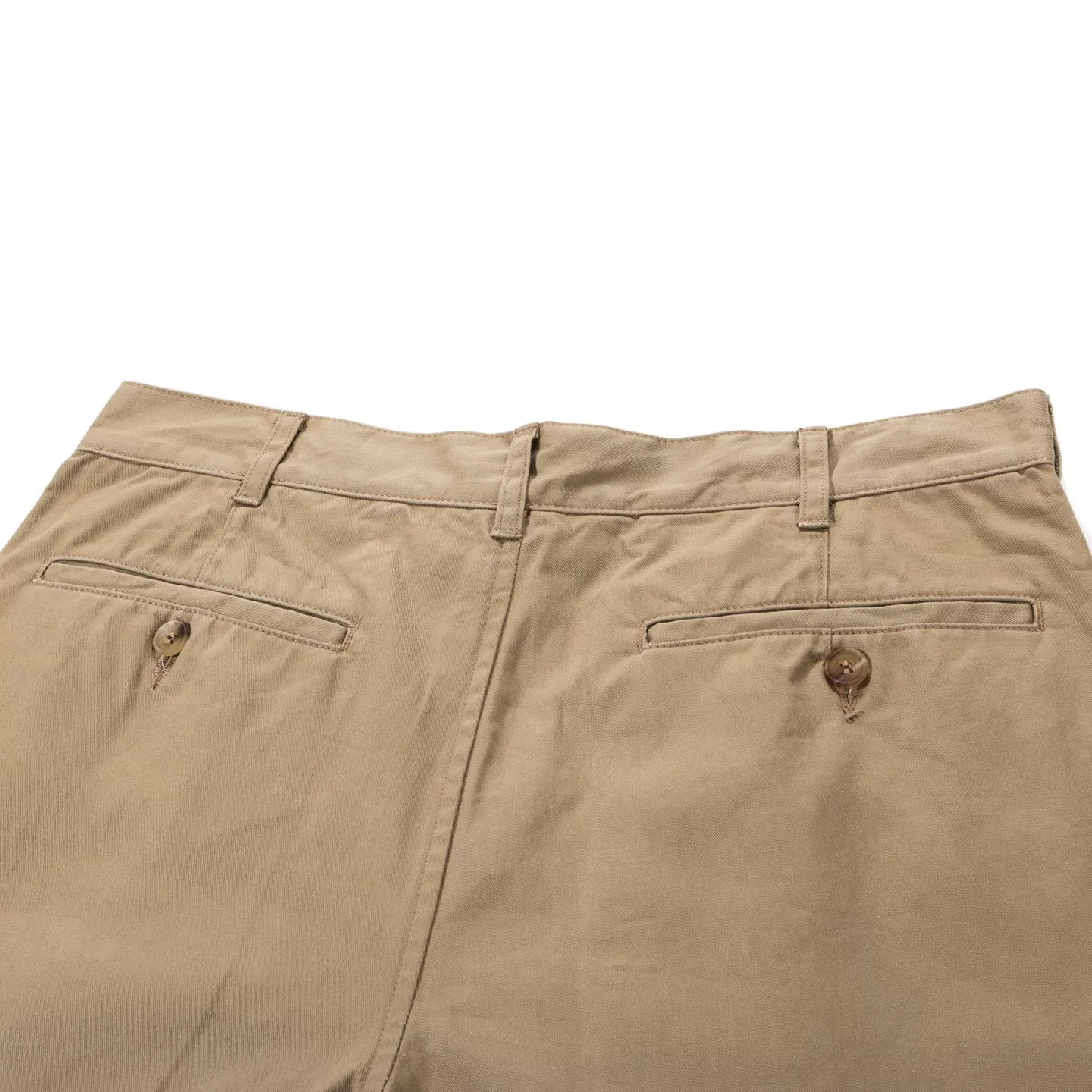 COMME DES GARCONS HOMME P028 PLEATED CHINO BEIGE