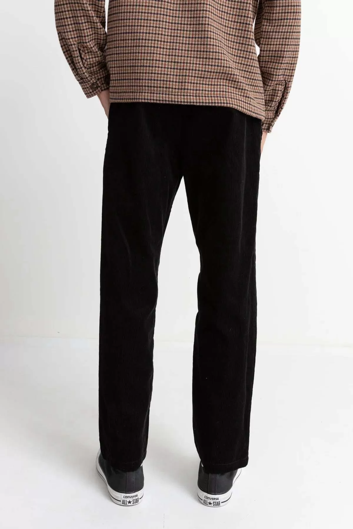 CORD TROUSER - BLACK