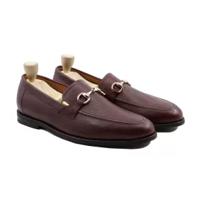 Cove - Men's Oxblood Pebble Grain Loafer