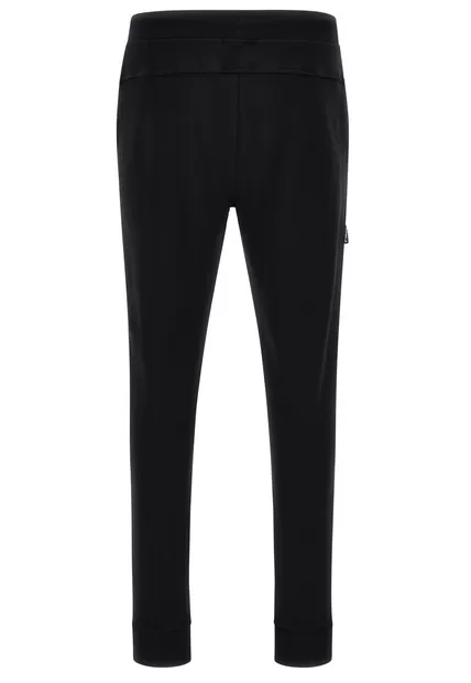 Freddy Men's sports trousers with cuff 01F0348 001 black