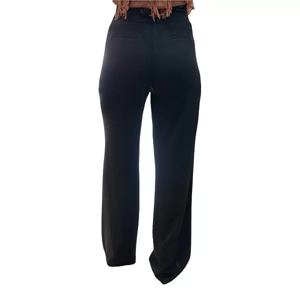 Gaudì Long trousers with buckle 121FD25014 2001 black