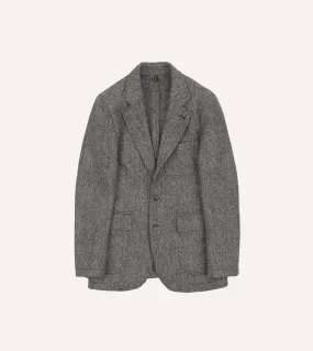 Grey Herringbone Harris Tweed Games Blazer Mk. VII