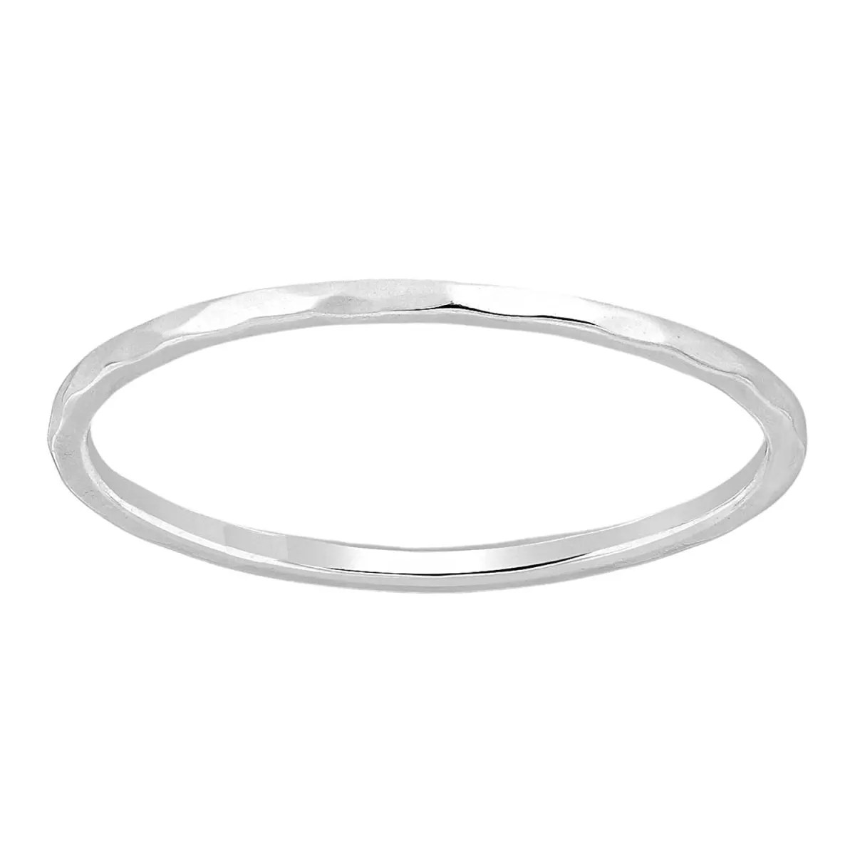 Hammered Stacking Ring