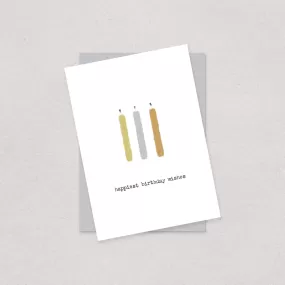 Happiest Birthday Wishes Card