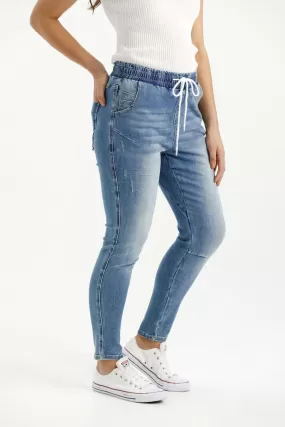 Home-Lee Daily Jeans - Blue Wash