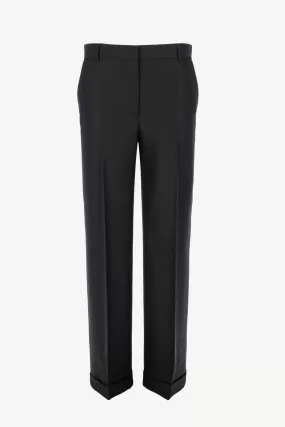 Hose Tailored Suit in Schwarz