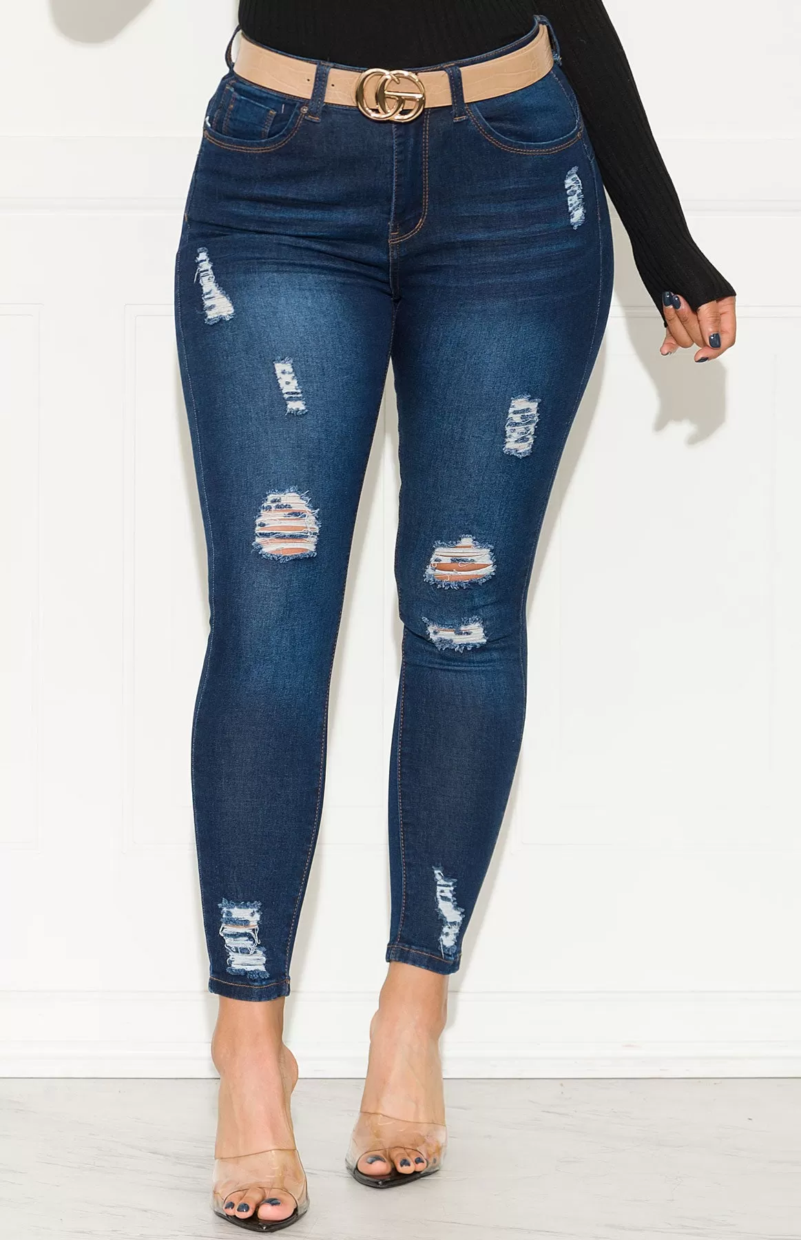 I Can Be Your Sunshine Skinny High Rise Jeans