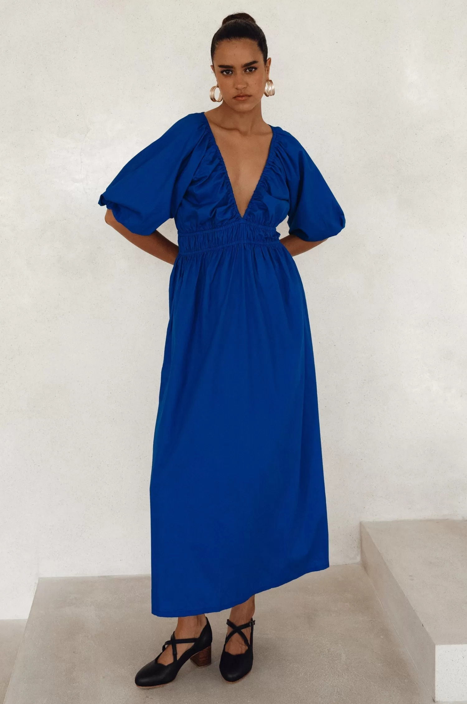 Kezas Cotton Maxi Dress