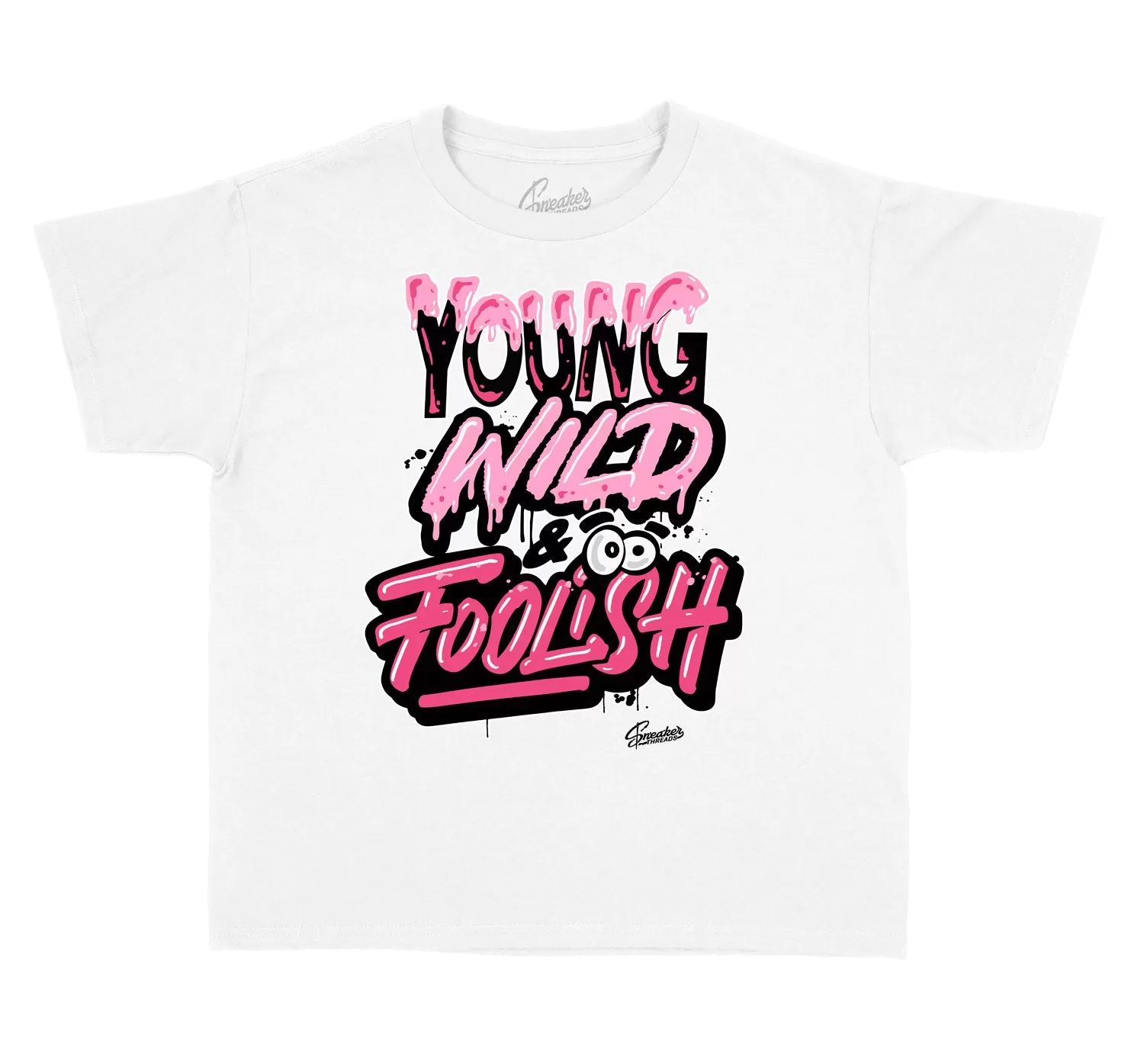 Kids Ice Cream 12 Shirt - Young Wild - White