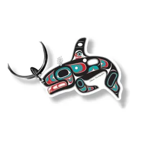 Killer Whale - Formline Key Ring