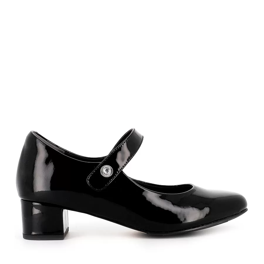 KITTY W - BLACK PATENT