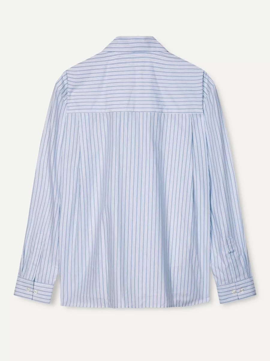 Libertine Domain 3430 Shirts light Blue Stripe