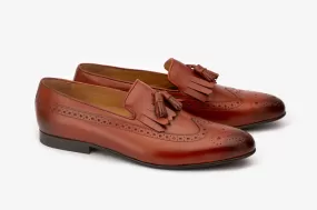 Longwing Brogue Kelty Tassel Loafer