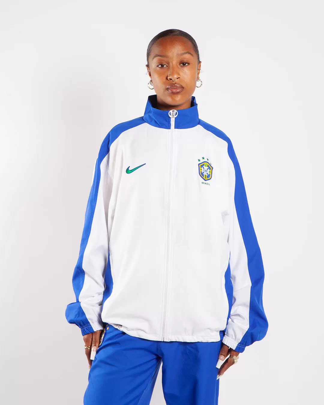 Nike Brazil 1998 Reissue Soccer Replica Track Jacket