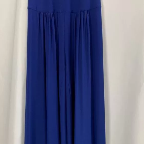 Norma KamaliDeep Blue V-Neck Vintage Jumpsuit