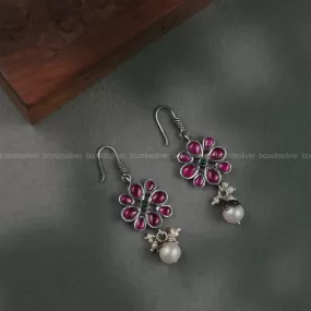 Oxidized Earring - 1110