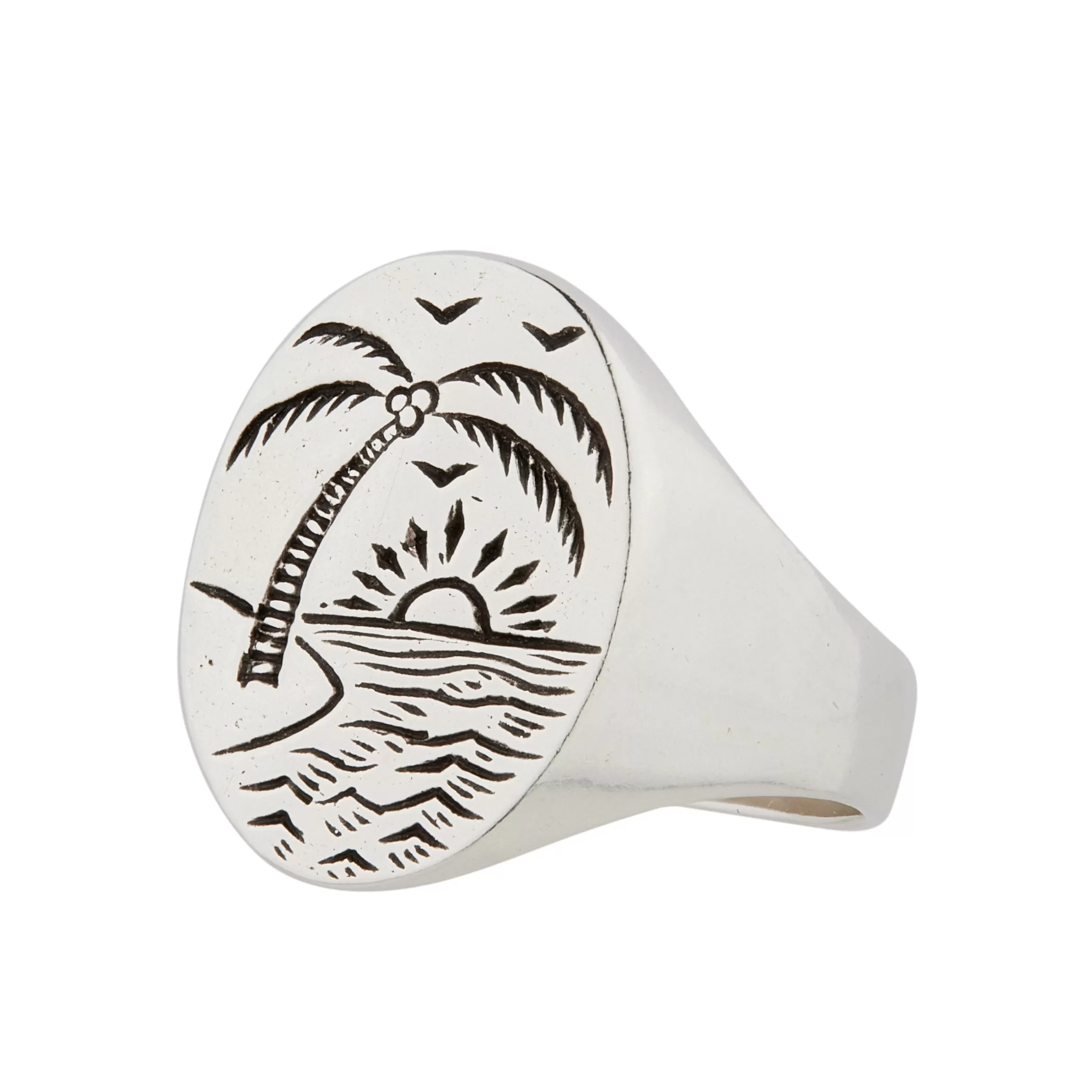 Paradise Signet Ring