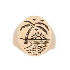 Paradise Signet Ring