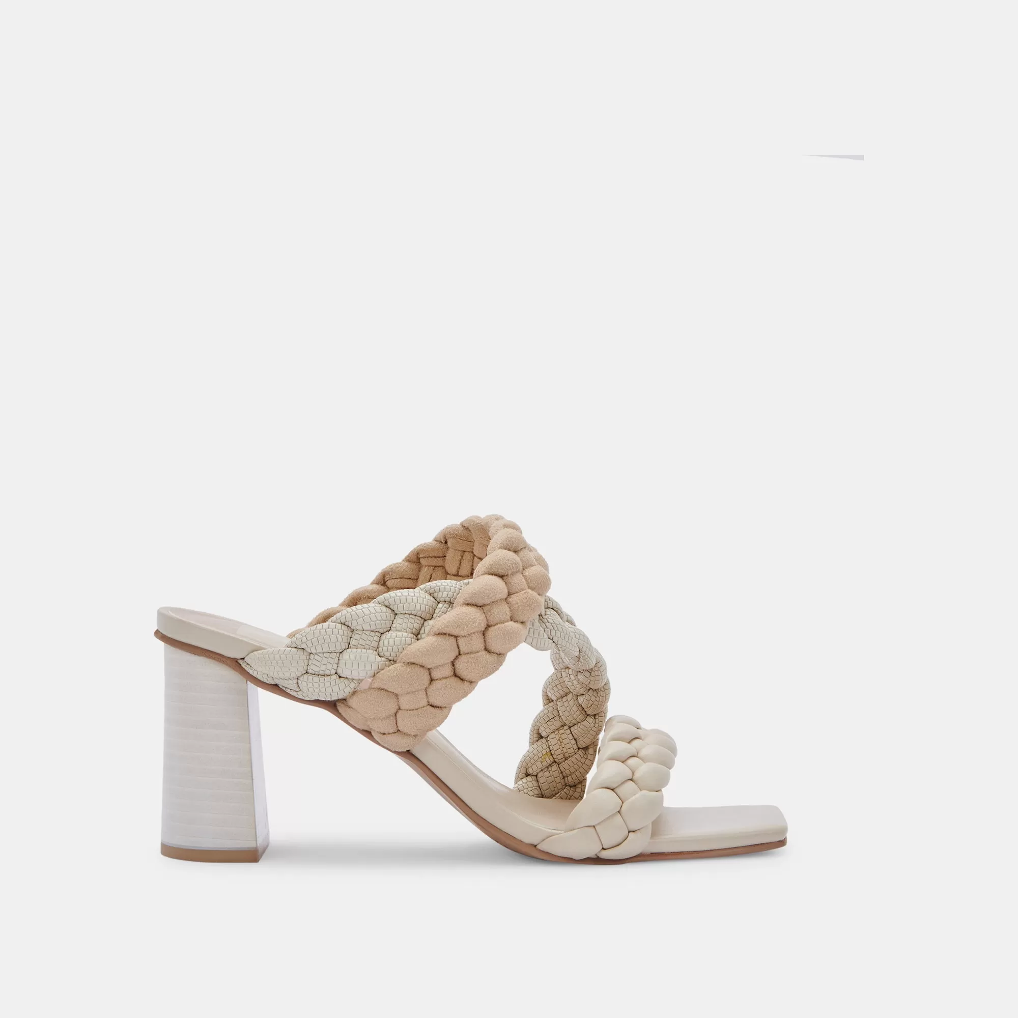 PARTHA HEELS IN IVORY MULTI STELLA - re:vita