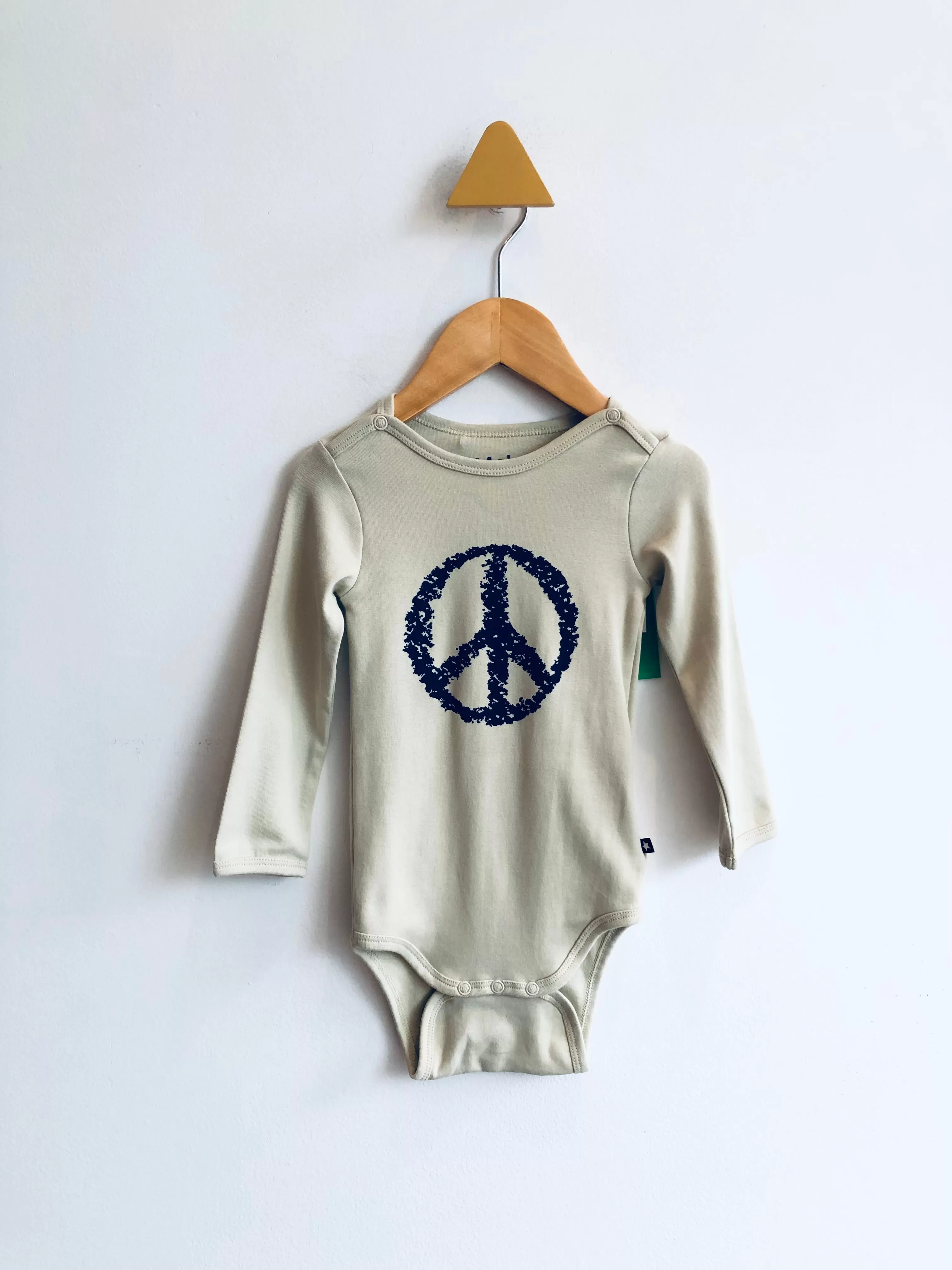 Peace Sign Onesie // 12-18M