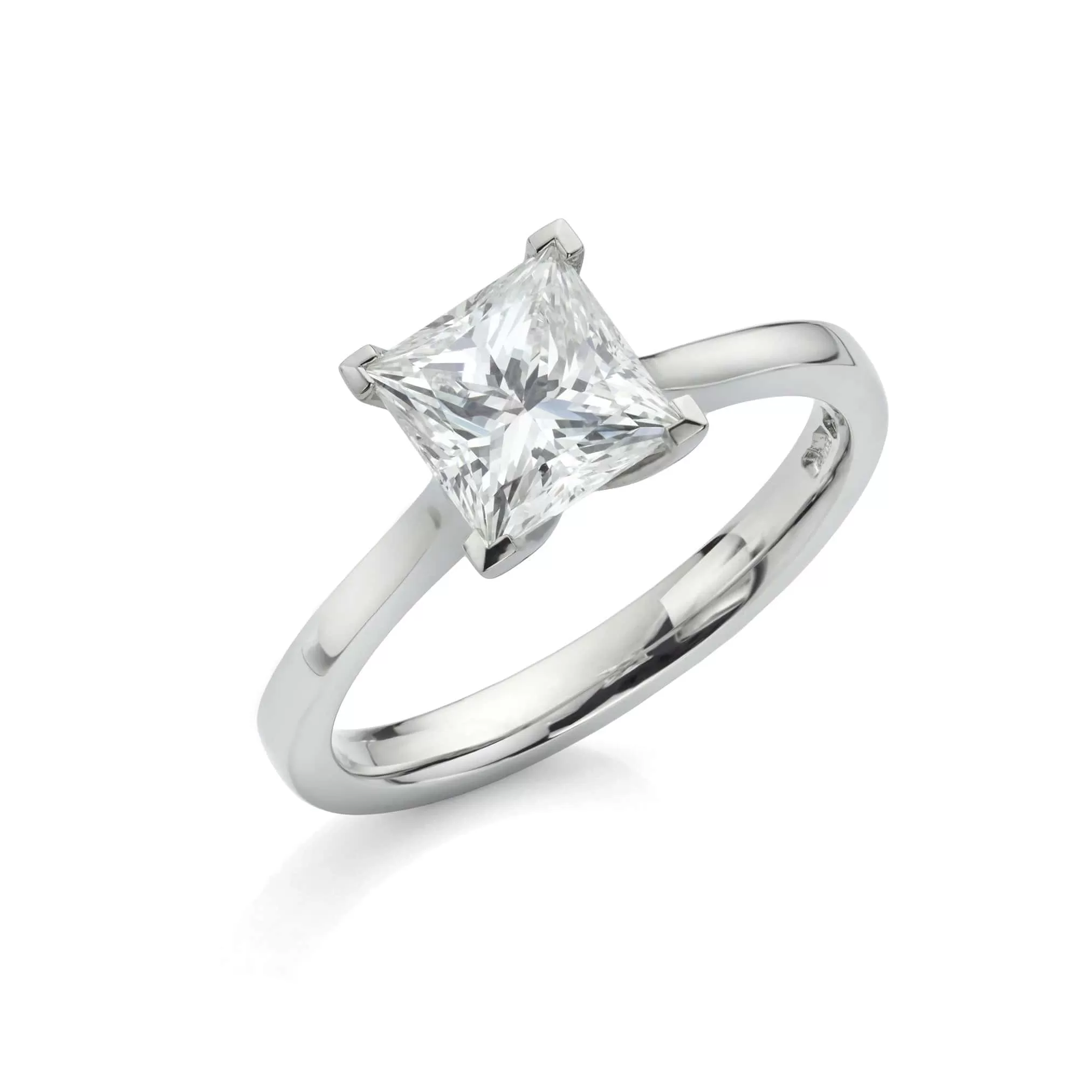 Princess Cut Diamond Engagement Rings