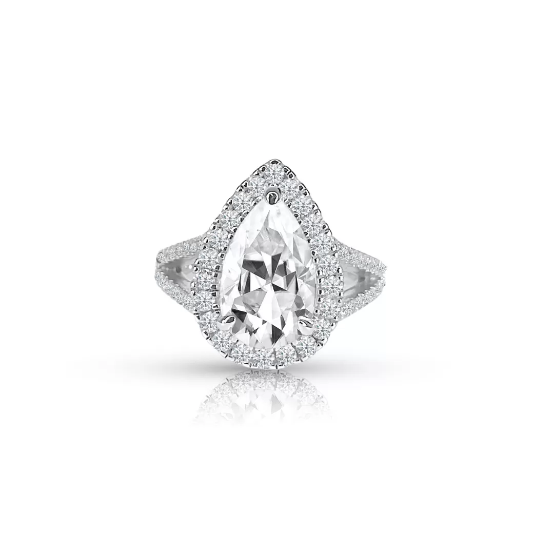 RAQUEL MOISSANITE RING