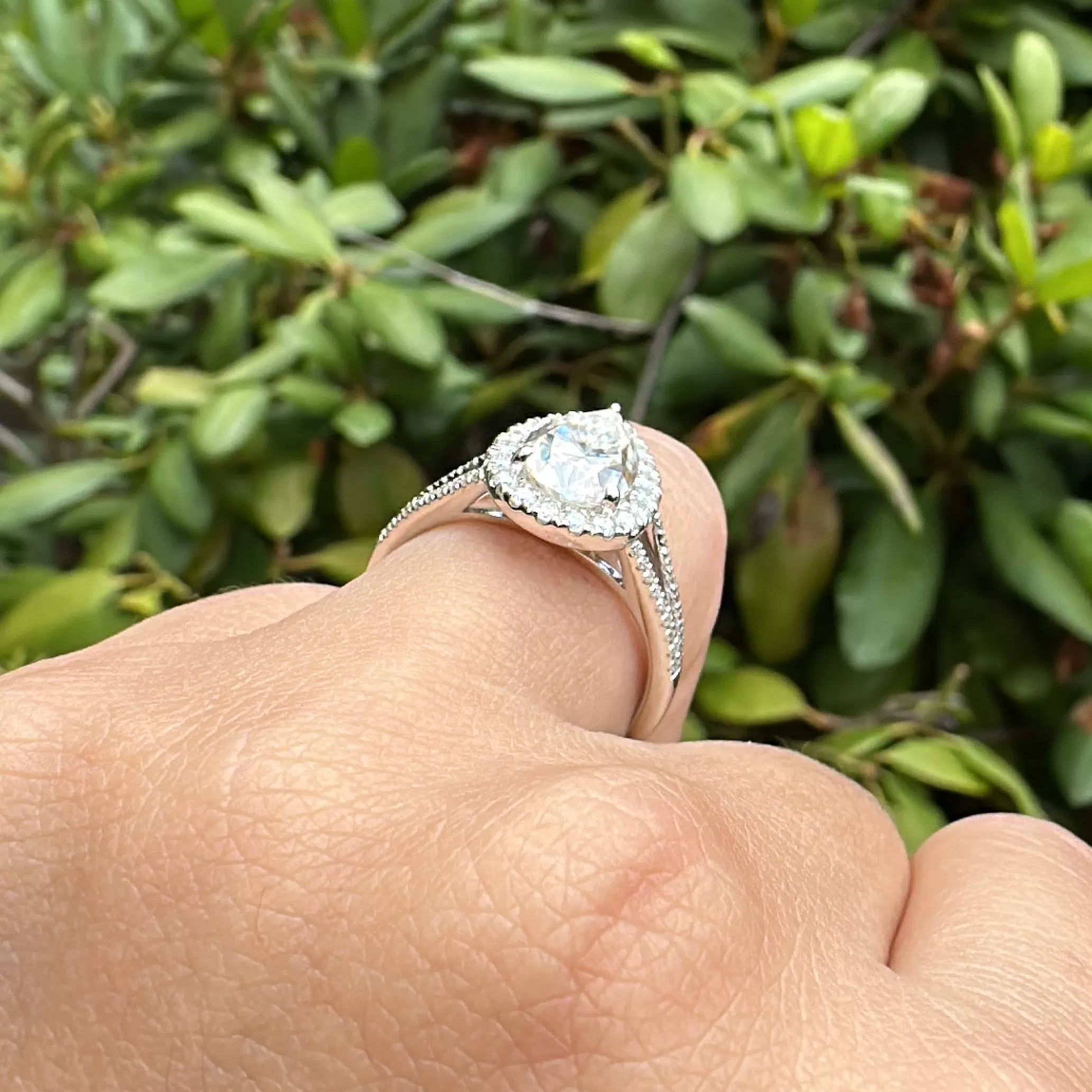 RAQUEL MOISSANITE RING