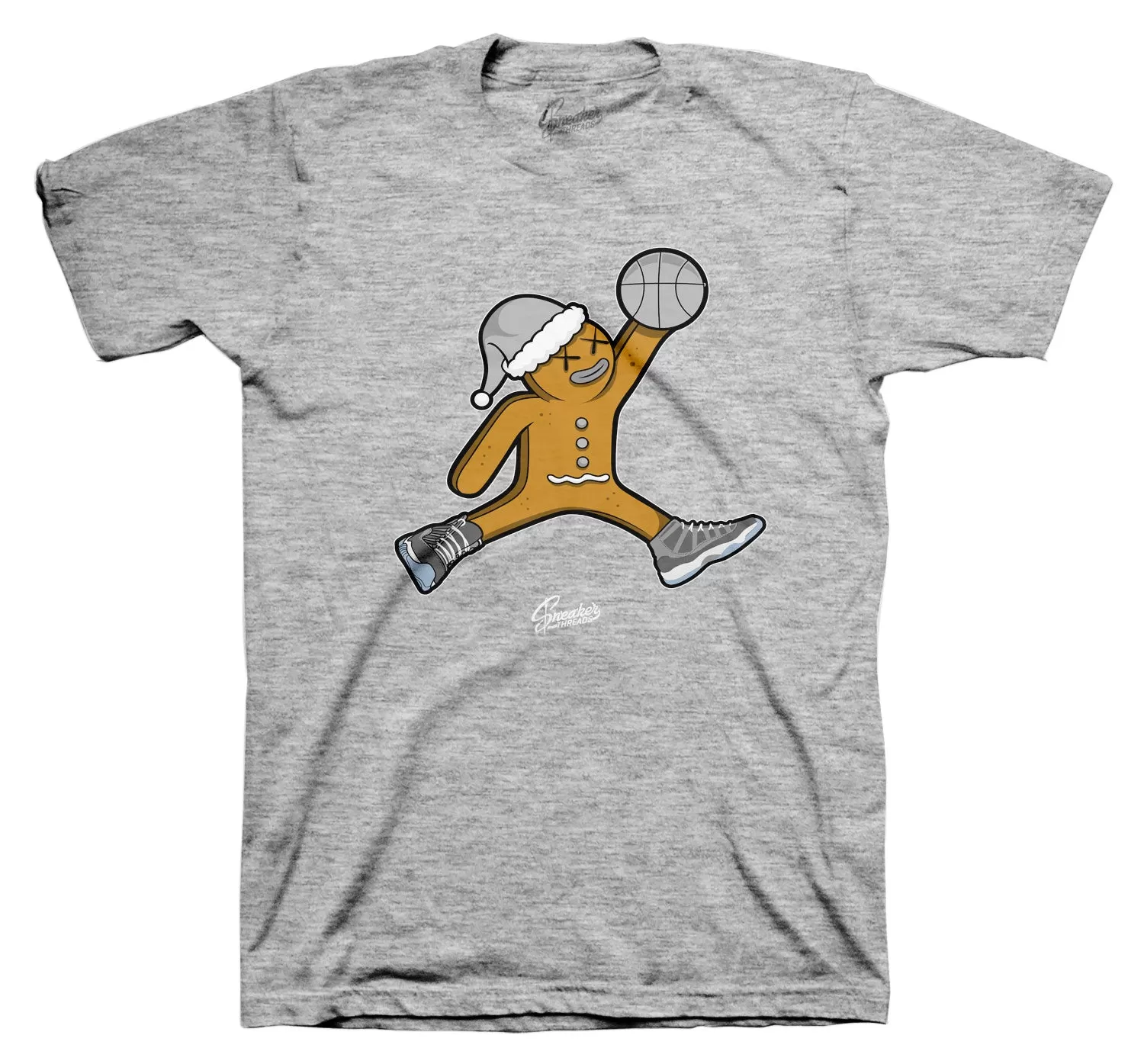 Retro 11 Cool Grey Air Gingerbread Shirt