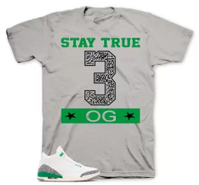 Retro 3 Lucky Green Stay True Shirt