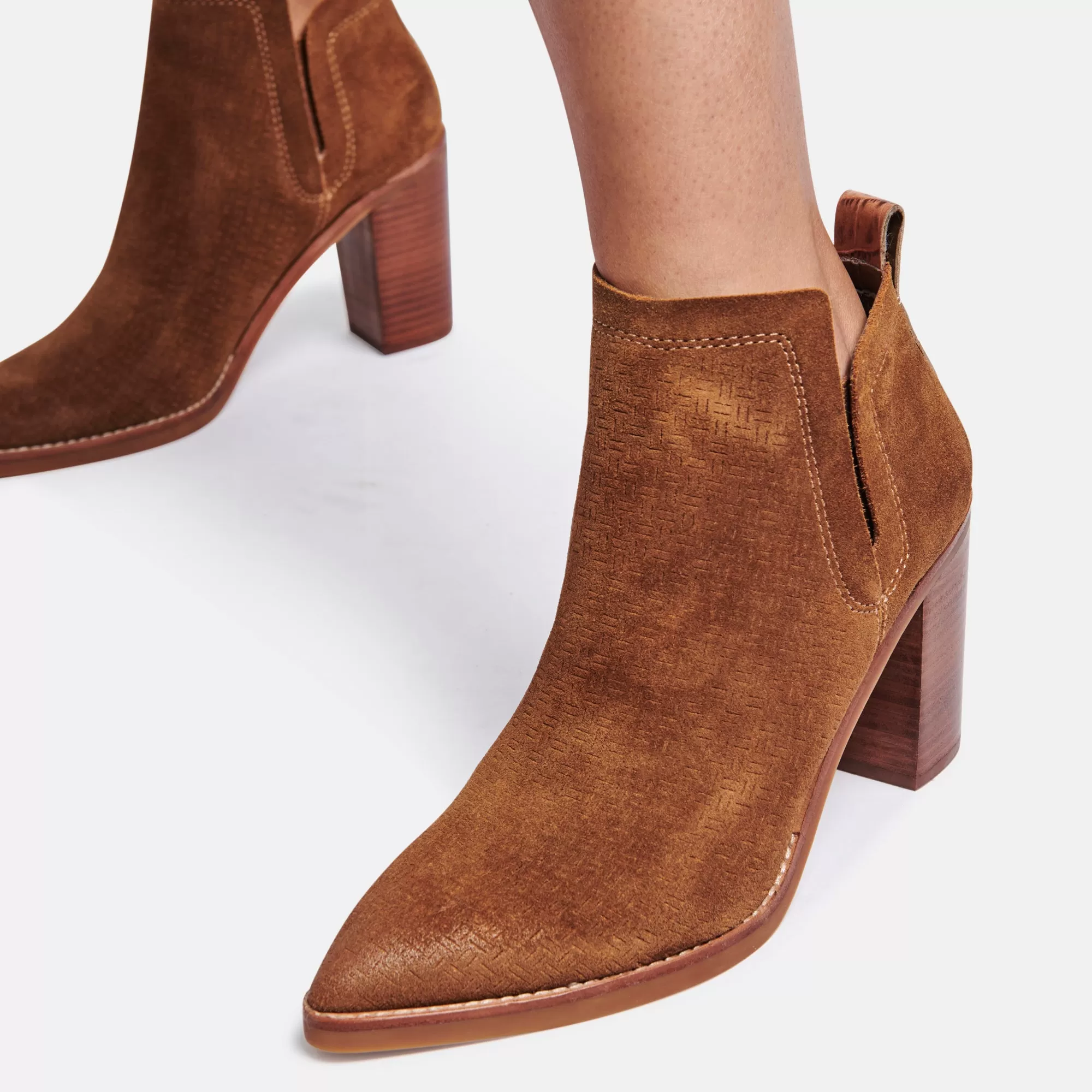 SIRANO BOOTIES DK BROWN SUEDE