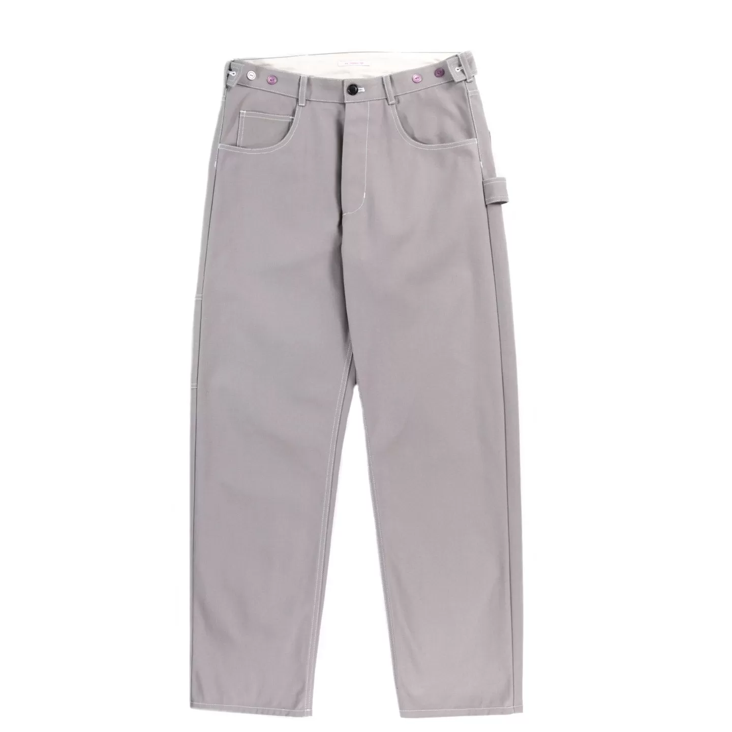 S.K. MANOR HILL MASON PANT GREY 12OZ COTTON DUCK CANVAS