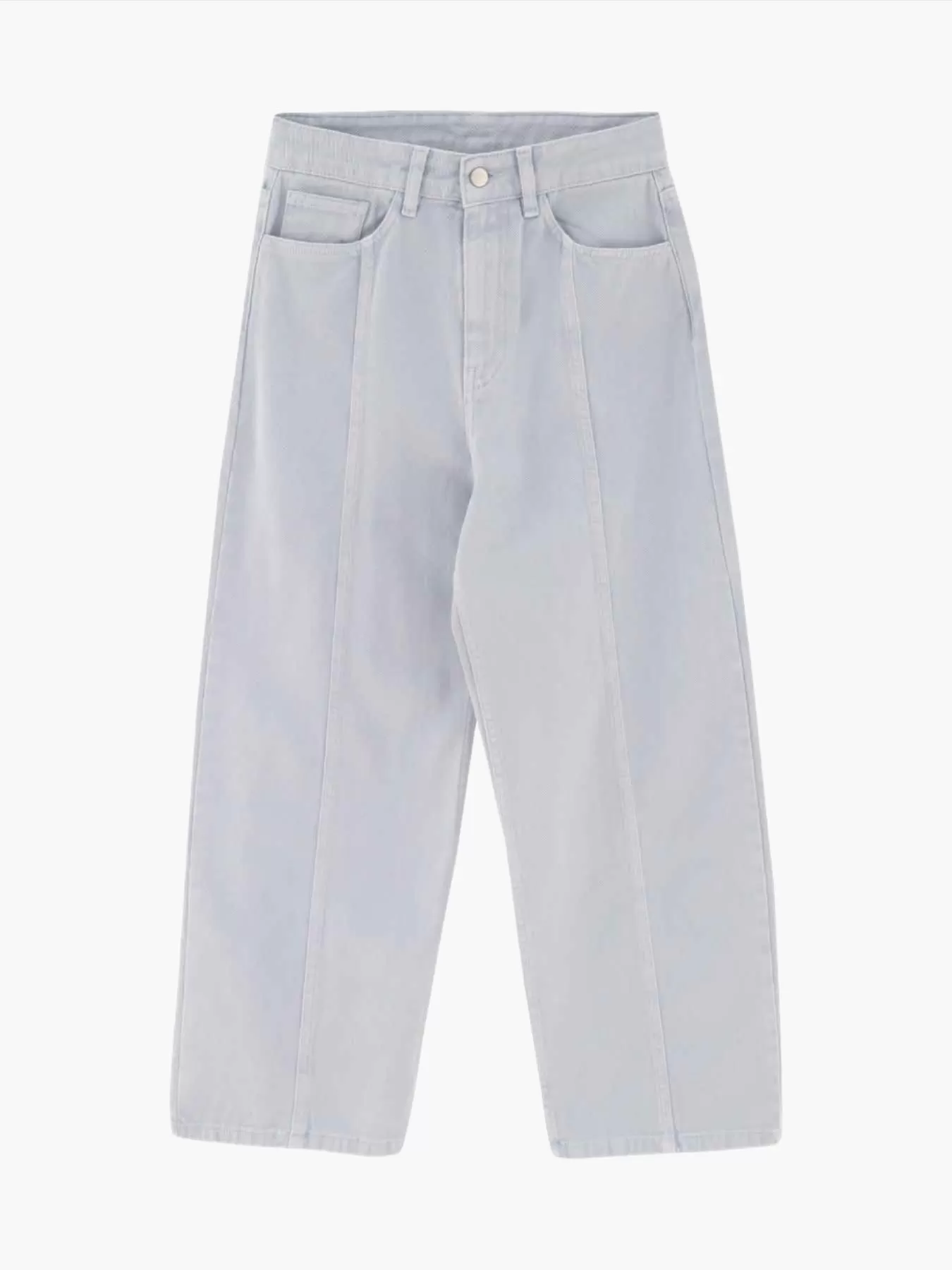 Sky Grey Berta Cutlines Trousers