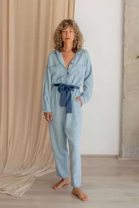 THE JUMPSUIT | PALE BLUE