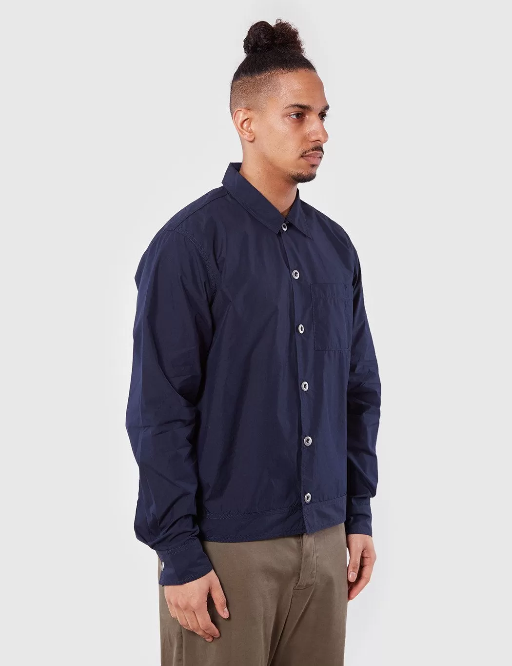 Universal Works Uniform Shirt - Navy Blue