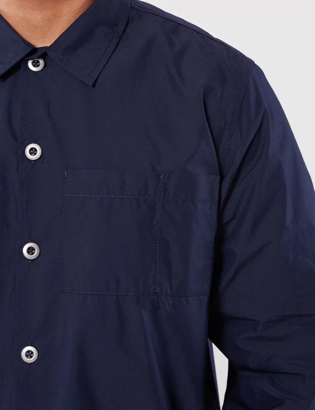 Universal Works Uniform Shirt - Navy Blue